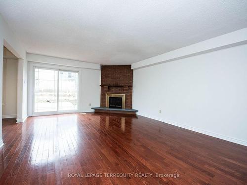 36 Sparklett Cres, Brampton, ON - Indoor Photo Showing Living Room With Fireplace