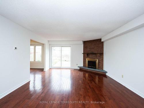 36 Sparklett Cres, Brampton, ON - Indoor Photo Showing Living Room With Fireplace