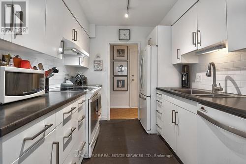 #103 -14 Norris Pl, St. Catharines, ON - Indoor Photo Showing Kitchen With Double Sink