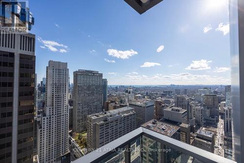 #4003 -8 Cumberland St, Toronto, ON - Outdoor With View