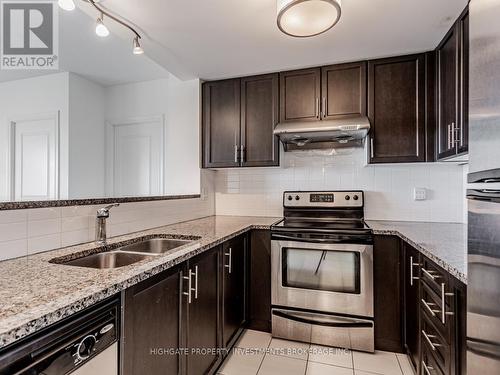 #1007 -9245 Jane St, Vaughan, ON - Indoor Photo Showing Kitchen With Double Sink With Upgraded Kitchen