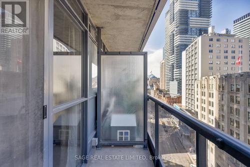 #1308 -25 Carlton St, Toronto, ON - Outdoor With Balcony