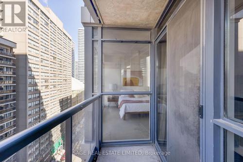 #1308 -25 Carlton St, Toronto, ON - Outdoor With Balcony With Exterior