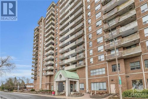 200 Lafontaine Avenue Unit#605, Ottawa, ON - Outdoor With Balcony With Facade