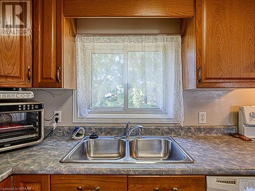 29 Spring Street, Norwich, ON - Indoor Photo Showing Kitchen With Double Sink