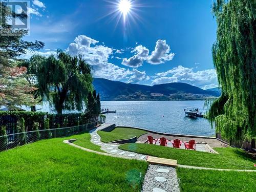 4013 Lakeside Road, Penticton, BC - Outdoor With Body Of Water With View