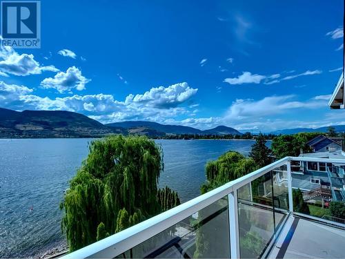 4013 Lakeside Road, Penticton, BC - Outdoor With Body Of Water With Balcony With View