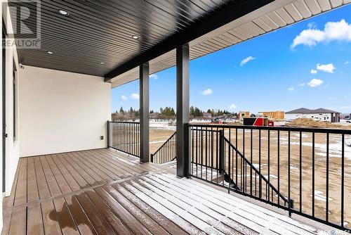 202 Fairway Road, Emerald Park, SK - Outdoor With Deck Patio Veranda With Exterior