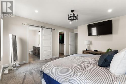 114 Vestor Drive, Pilot Butte, SK - Indoor Photo Showing Bedroom