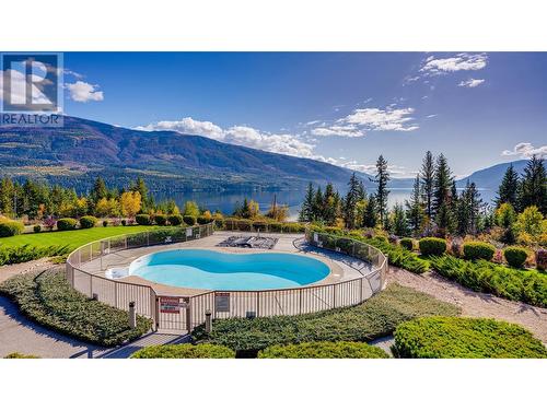 3473 Lakeview Place Unit# 203, Enderby, BC - Outdoor With In Ground Pool With View