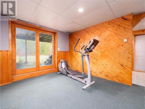 13 Belrose Road, Northern Bruce Peninsula, ON - Indoor Photo Showing Gym Room