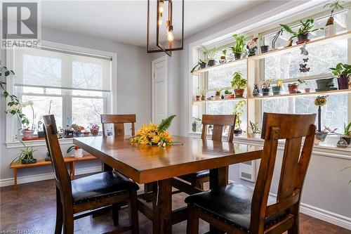 1483 Highway 6, South Bruce Peninsula, ON - Indoor Photo Showing Dining Room
