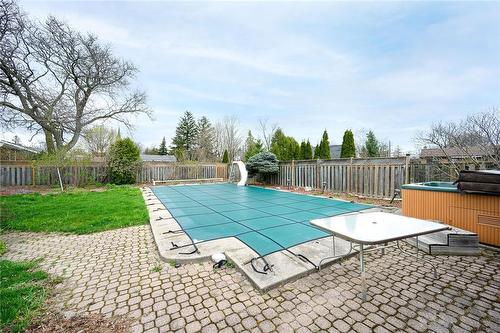 7 Marshall Avenue, Hamilton, ON - Outdoor With In Ground Pool With Backyard