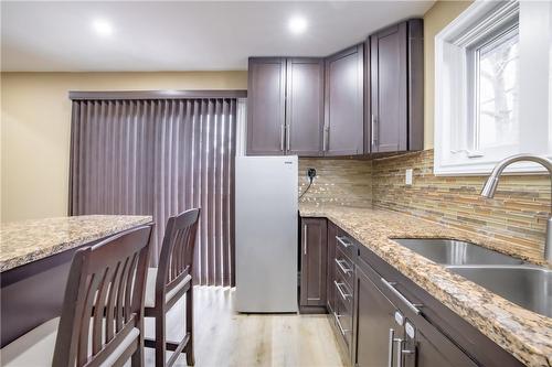 5197 Second Avenue, Niagara Falls, ON - Indoor Photo Showing Kitchen With Double Sink