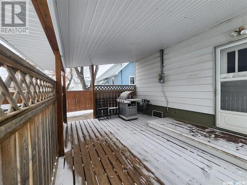 221 7Th Avenue E, Melville, SK - Outdoor With Deck Patio Veranda With Exterior