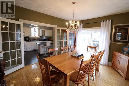 92 First Street, Sturgeon Falls, ON - Indoor Photo Showing Dining Room