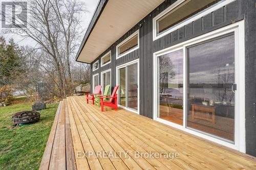 1083 Riverside Drive, Parry Sound Remote Area, ON - Outdoor With Deck Patio Veranda With Exterior