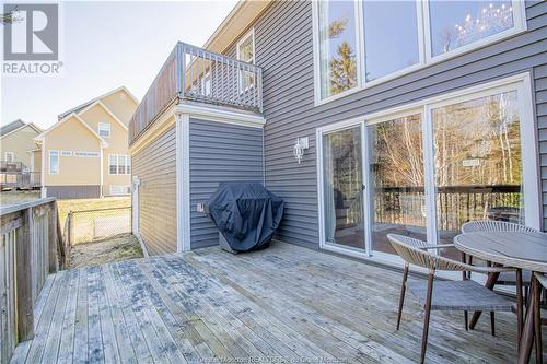 27 Maurice Cres, Dieppe, NB - Outdoor With Deck Patio Veranda With Exterior