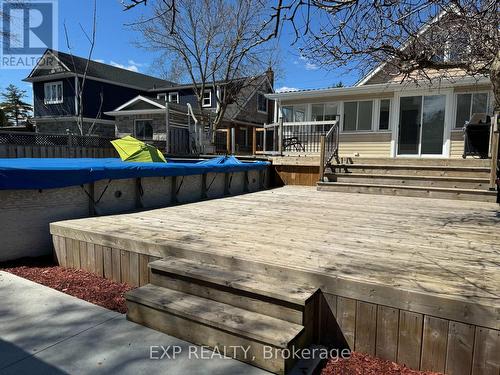 339 Parkdale Avenue S, Hamilton, ON - Outdoor With Above Ground Pool With Deck Patio Veranda
