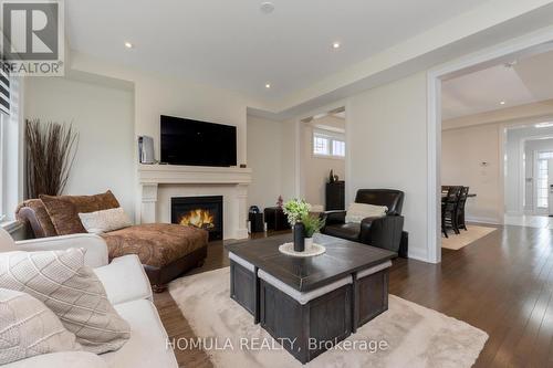 2453 New Providence St, Oshawa, ON - Indoor Photo Showing Living Room With Fireplace