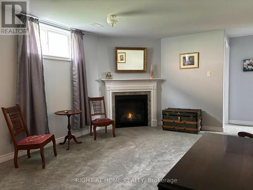 78 Helen St, Asphodel-Norwood, ON - Indoor Photo Showing Living Room With Fireplace