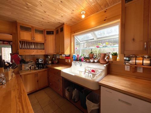 3865 Malina Road, Nelson, BC - Indoor Photo Showing Kitchen With Double Sink
