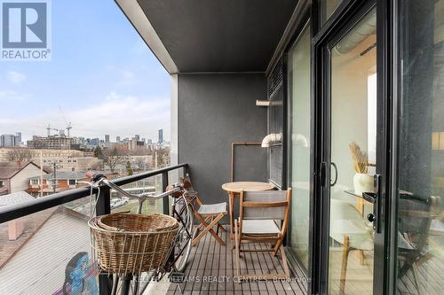 #502 -109 Wolseley St, Toronto, ON - Outdoor With Balcony With Exterior