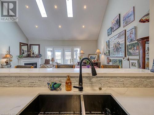 735 Garden Court Crescent, Woodstock, ON - Indoor Photo Showing Kitchen With Double Sink
