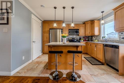 11 Dunrobin Street, Mount Pearl, NL - Indoor Photo Showing Kitchen With Stainless Steel Kitchen