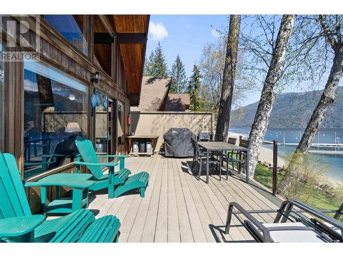 7429 Sunnybrae Canoe Point Road Unit# 3, Tappen, BC - Outdoor With Body Of Water With Deck Patio Veranda