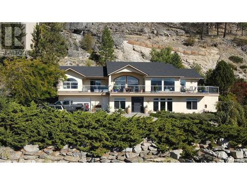 181 Christie Mountain Lane, Okanagan Falls, BC - Outdoor With Deck Patio Veranda