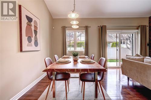423 Sand Point Court, Windsor, ON - Indoor Photo Showing Dining Room