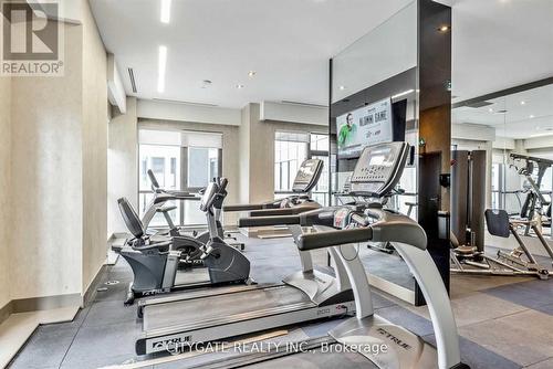 1607 - 17 Zorra Street, Toronto, ON - Indoor Photo Showing Gym Room
