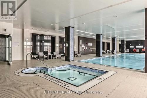 #1607 -17 Zorra St, Toronto, ON - Indoor Photo Showing Other Room With In Ground Pool