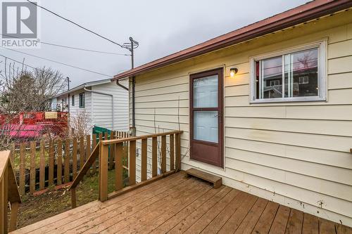 383 Newfoundland Drive, St. John'S, NL - Outdoor With Deck Patio Veranda With Exterior