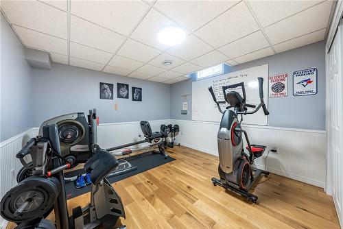 189 Gatestone Drive, Stoney Creek, ON - Indoor Photo Showing Gym Room