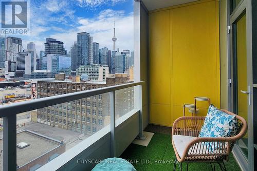 #914 -38 Cameron St E, Toronto, ON - Outdoor With Balcony With View With Exterior