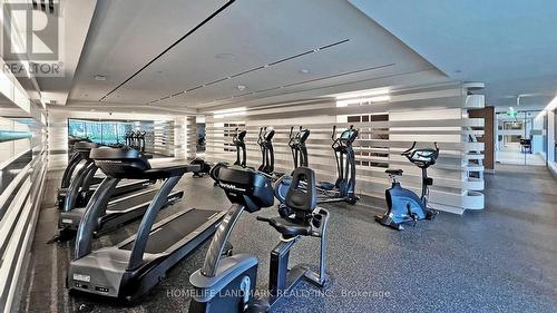 910 - 25 Adra Grado Way, Toronto, ON - Indoor Photo Showing Gym Room