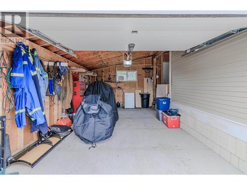3632 Forbes Road, Lac La Hache, BC - Indoor Photo Showing Garage
