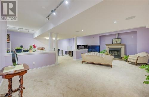 153 Stonecroft Drive, New Hamburg, ON - Indoor With Fireplace