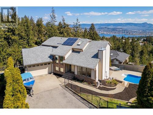 1837 Olympus Way, West Kelowna, BC - Outdoor With In Ground Pool