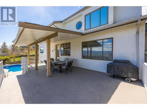 1837 Olympus Way, West Kelowna, BC - Outdoor With In Ground Pool With Deck Patio Veranda With Exterior