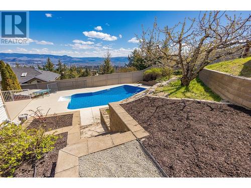 1837 Olympus Way, West Kelowna, BC - Outdoor With In Ground Pool