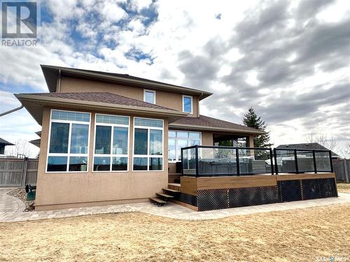 209 Riverbend Place, Battleford, SK - Outdoor With Deck Patio Veranda