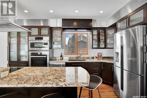 502 Sturgeon Drive, Saskatoon, SK - Indoor Photo Showing Kitchen With Upgraded Kitchen