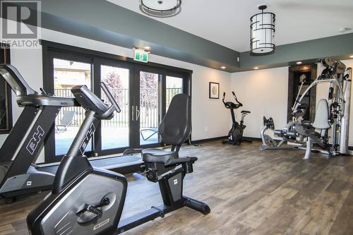 700 Bighorn  Boulevard Unit# 713B, Radium Hot Springs, BC - Indoor Photo Showing Gym Room