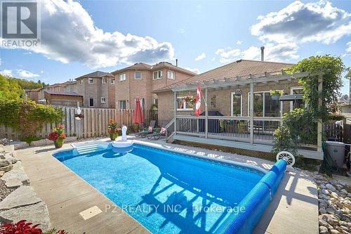 21 Silver Trail, Barrie, ON - Outdoor With In Ground Pool With Deck Patio Veranda
