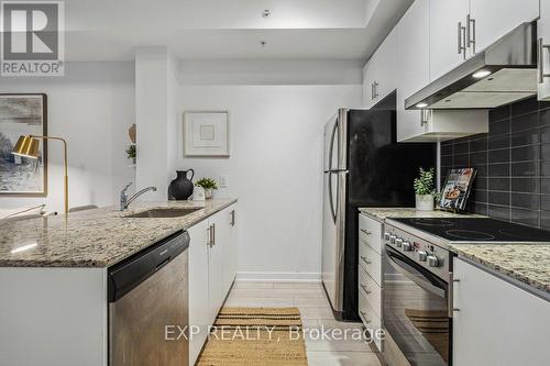 #206 -4040 Upper Middle Rd, Burlington, ON - Indoor Photo Showing Kitchen With Stainless Steel Kitchen
