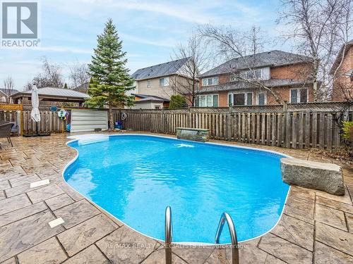 1405 Thorncrest Cres, Oakville, ON - Outdoor With In Ground Pool With Deck Patio Veranda