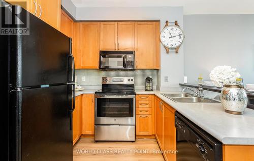 ##3001 -3939 Duke Of York St, Mississauga, ON - Indoor Photo Showing Kitchen With Double Sink